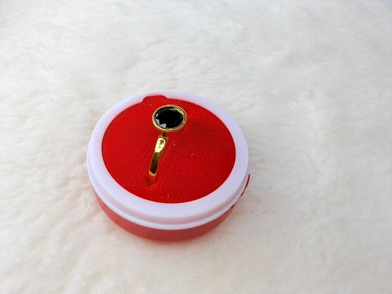 American CZ Black Stone Ring Marriage Set imitation gold jewellery